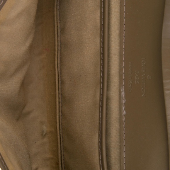 Louis Vuitton LV Tan Neutral Authentic Epi Shoulder Wallet Clutch Handbag Bag - Picture 4 of 5